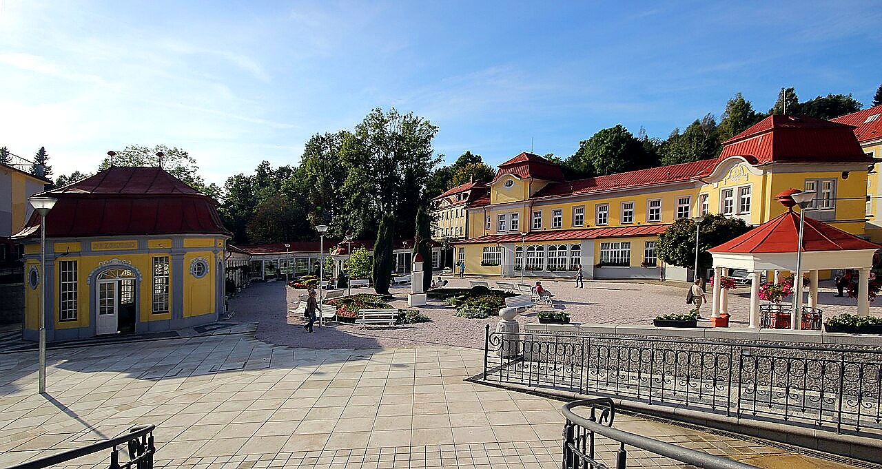 
<span>Areál centrálních lázní</span>
