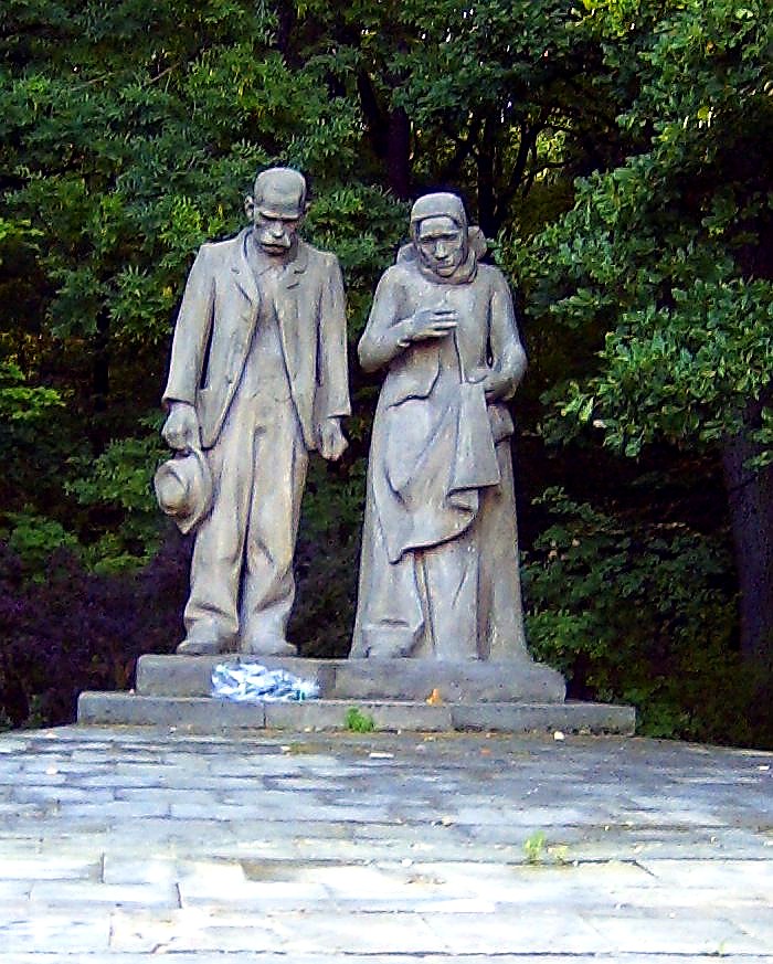 
<span>Pomník obětem katastrofy na dole Nelson</span>
