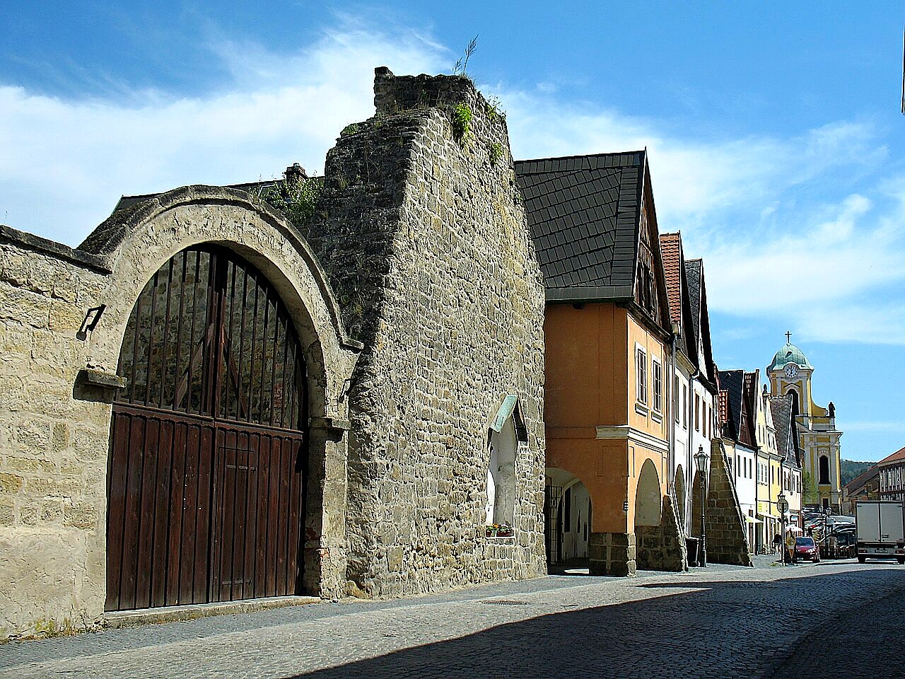 
<span>Západní brána v Úštěku</span>
