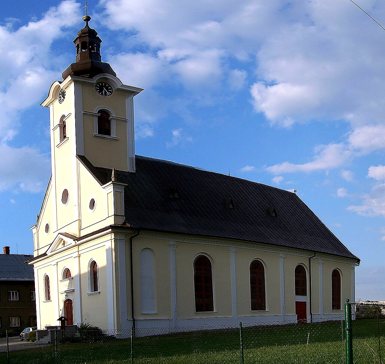 
<span>Evangelický kostel (Bludovice)</span>
