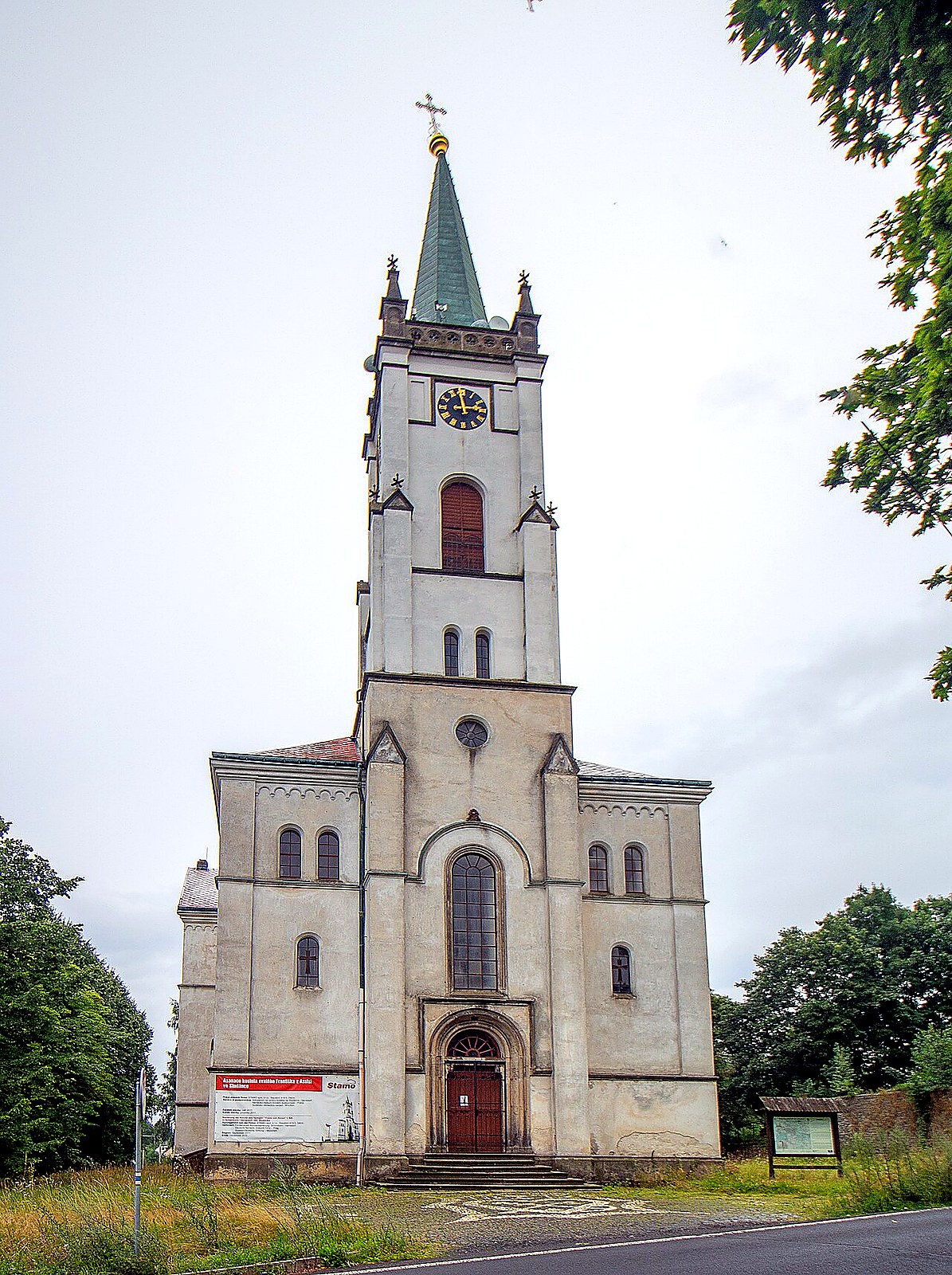 
<span>Kostel svatého Františka z Assisi ve Studánce</span>
