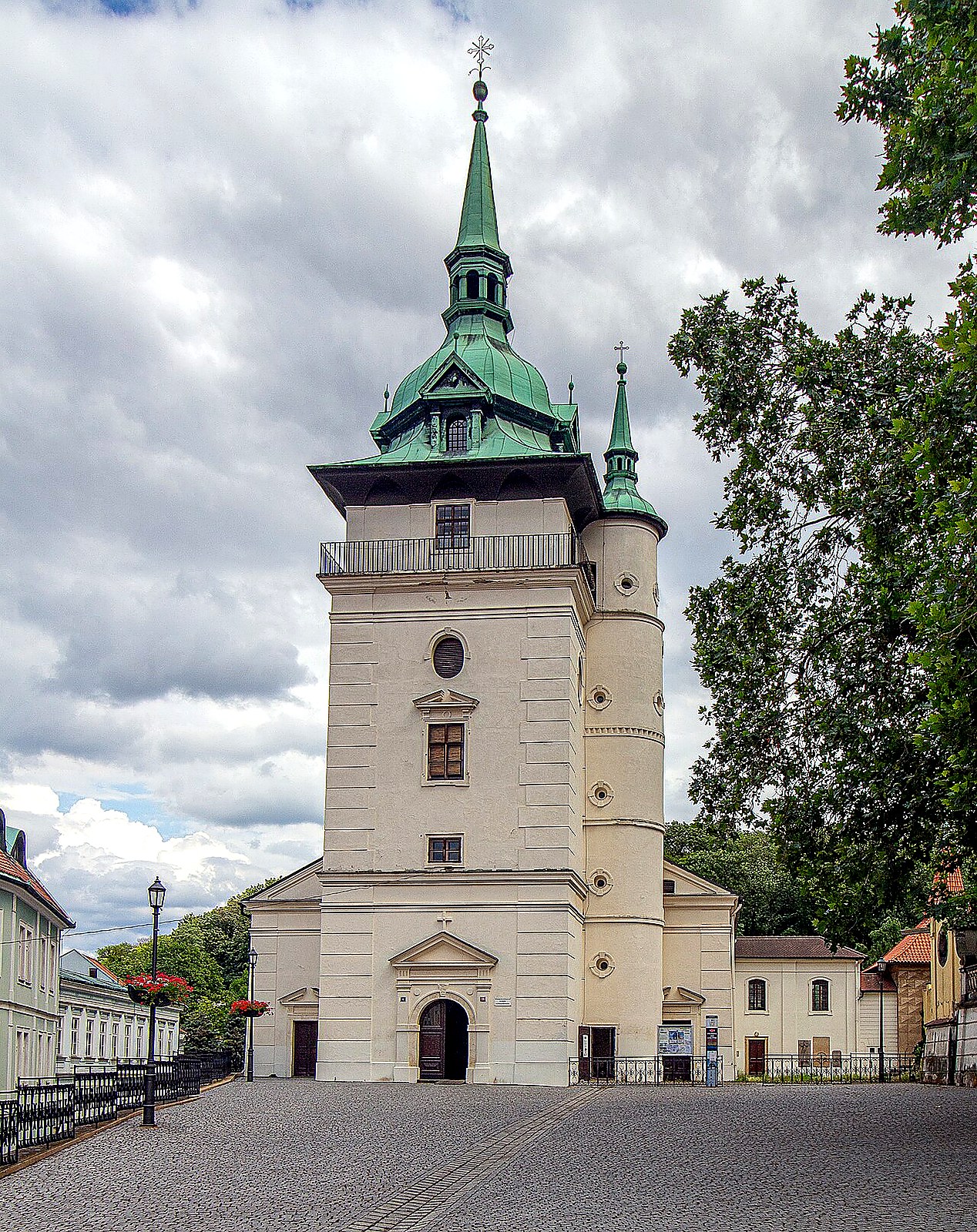 
<span>Kostel svatého Jana Křtitele v Teplicích</span>
