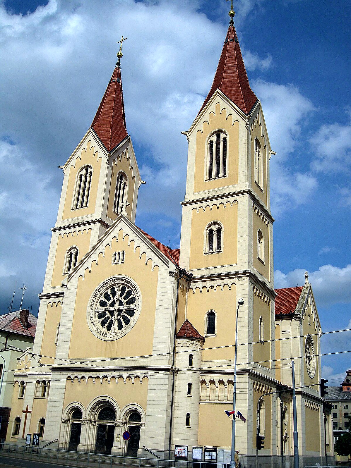 
<span>kostel svatého Jana Nepomuckého (Jižní Předměstí)</span>

