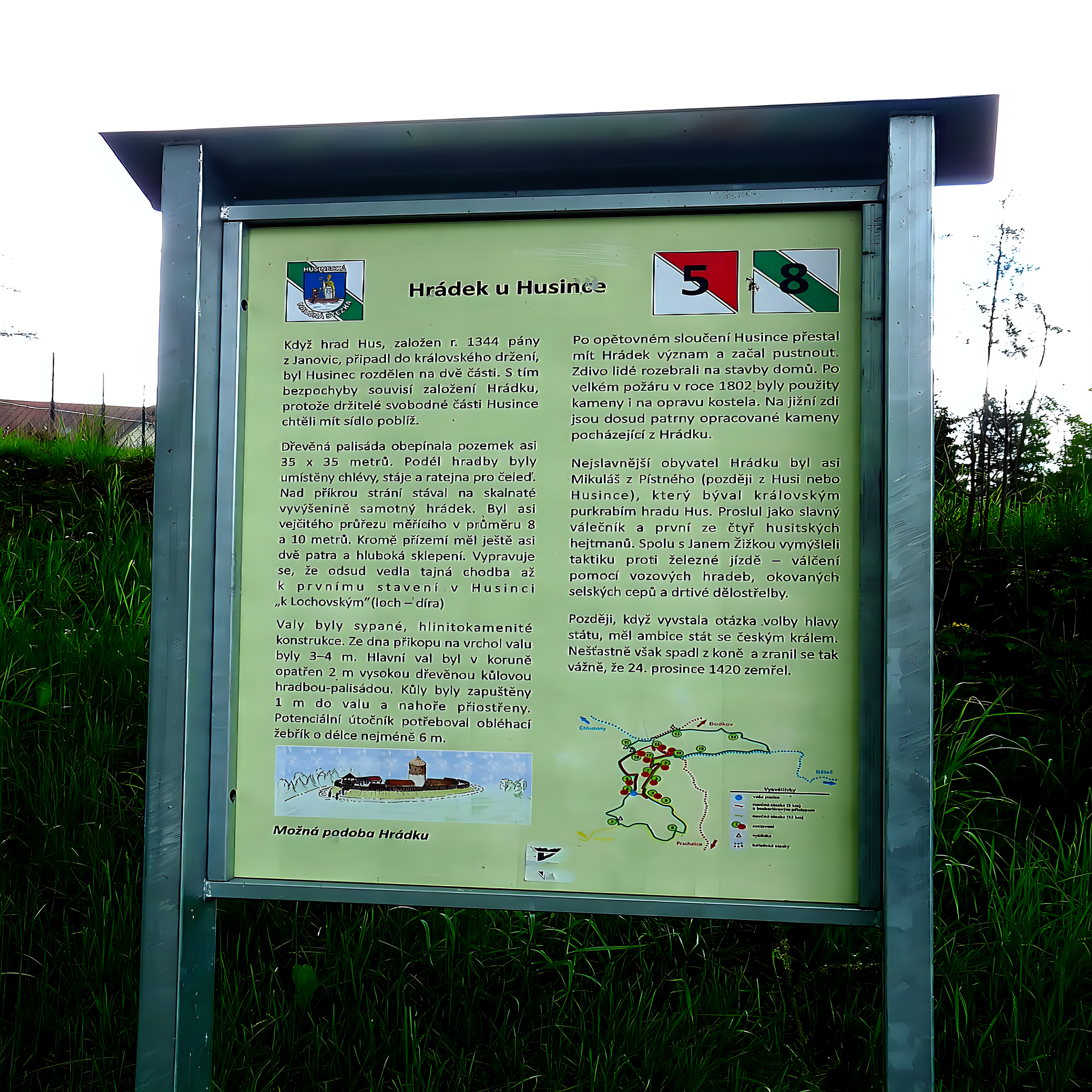 
<span>Hrádek u Husince</span>
