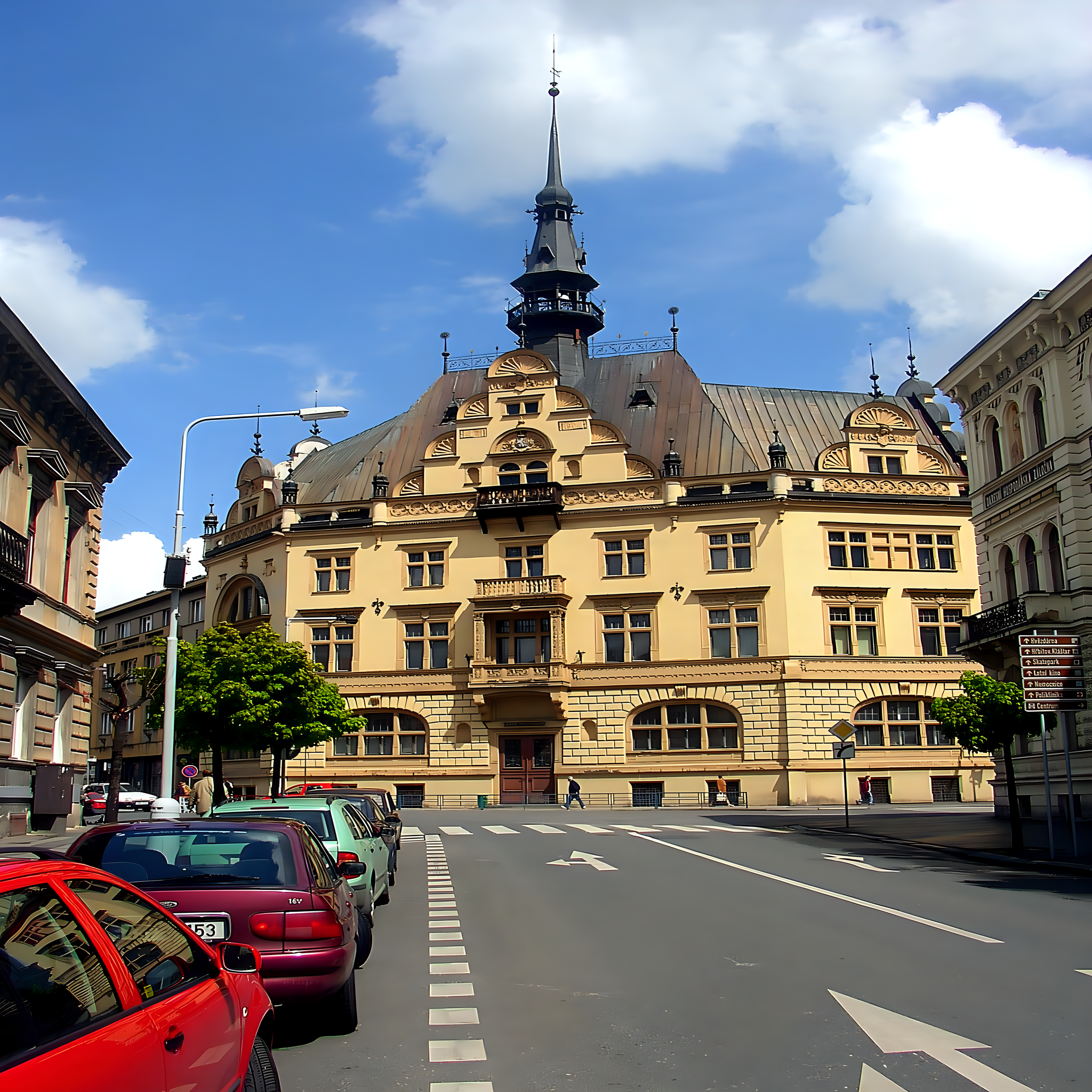 
<span>Okresní dům ve Slaném</span>

