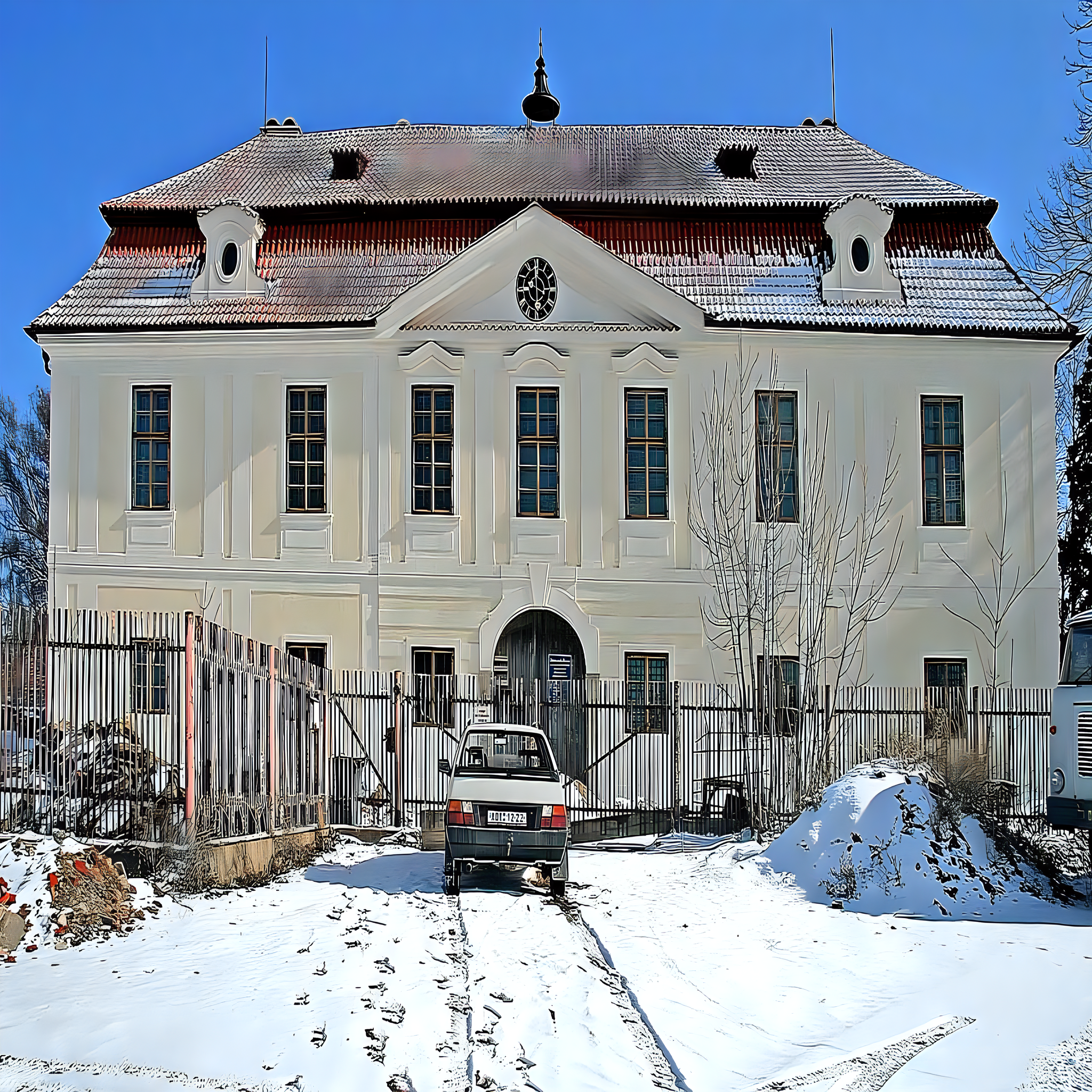 
<span>Starý zámek Bečváry</span>
