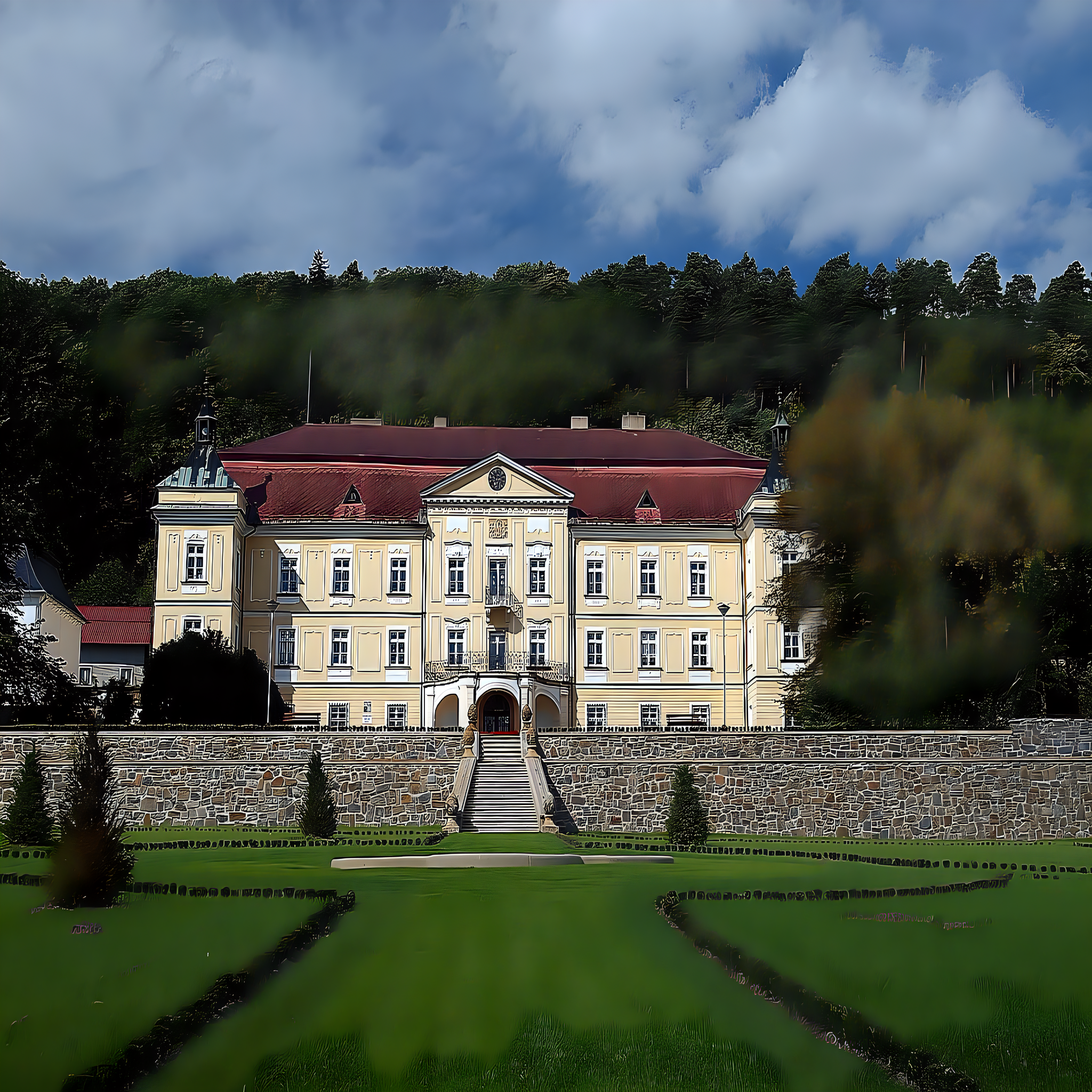 
<span>Zámek Veselíčko</span>
