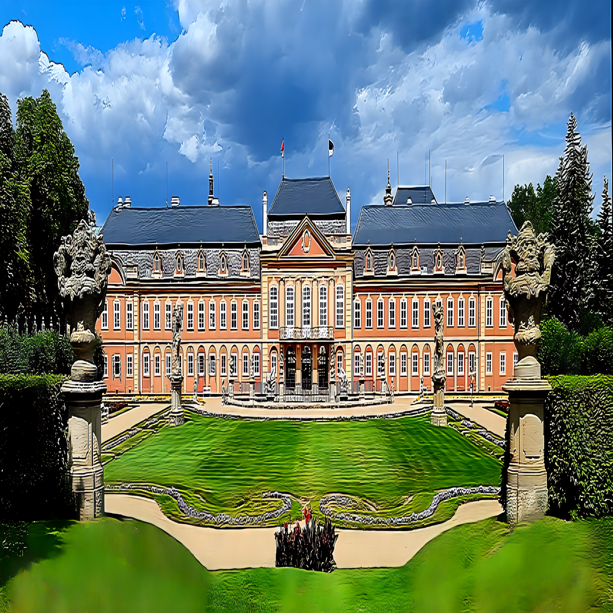 
<span>zámek Dobříš</span>
