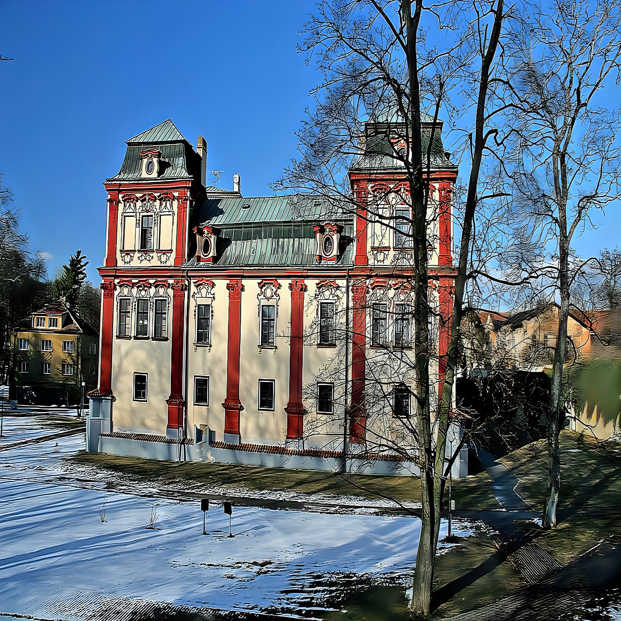 
<span>zámek Svojšice</span>

