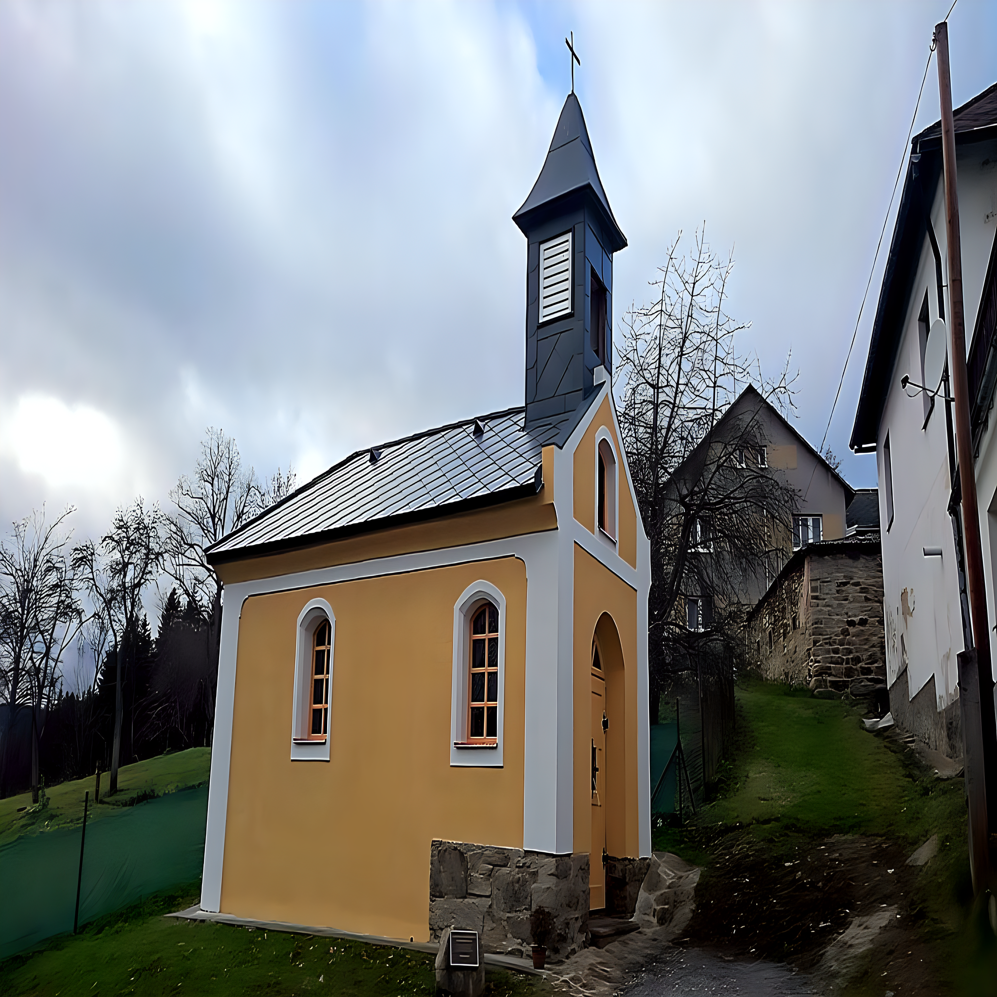 
<span>Kaplička na Brantlově dvoře</span>
