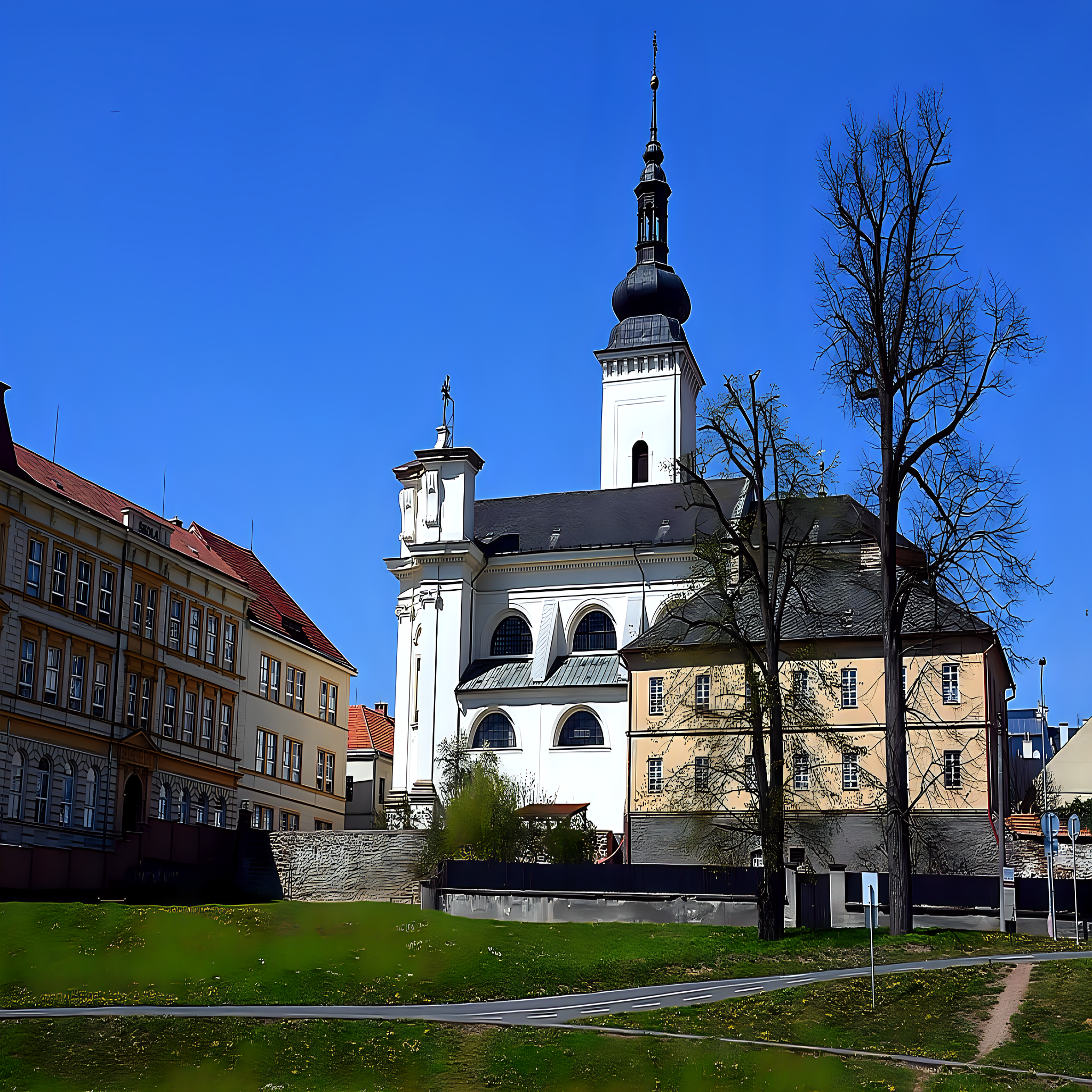 
<span>Kostel Nanebevzetí Panny Marie (Město)</span>
