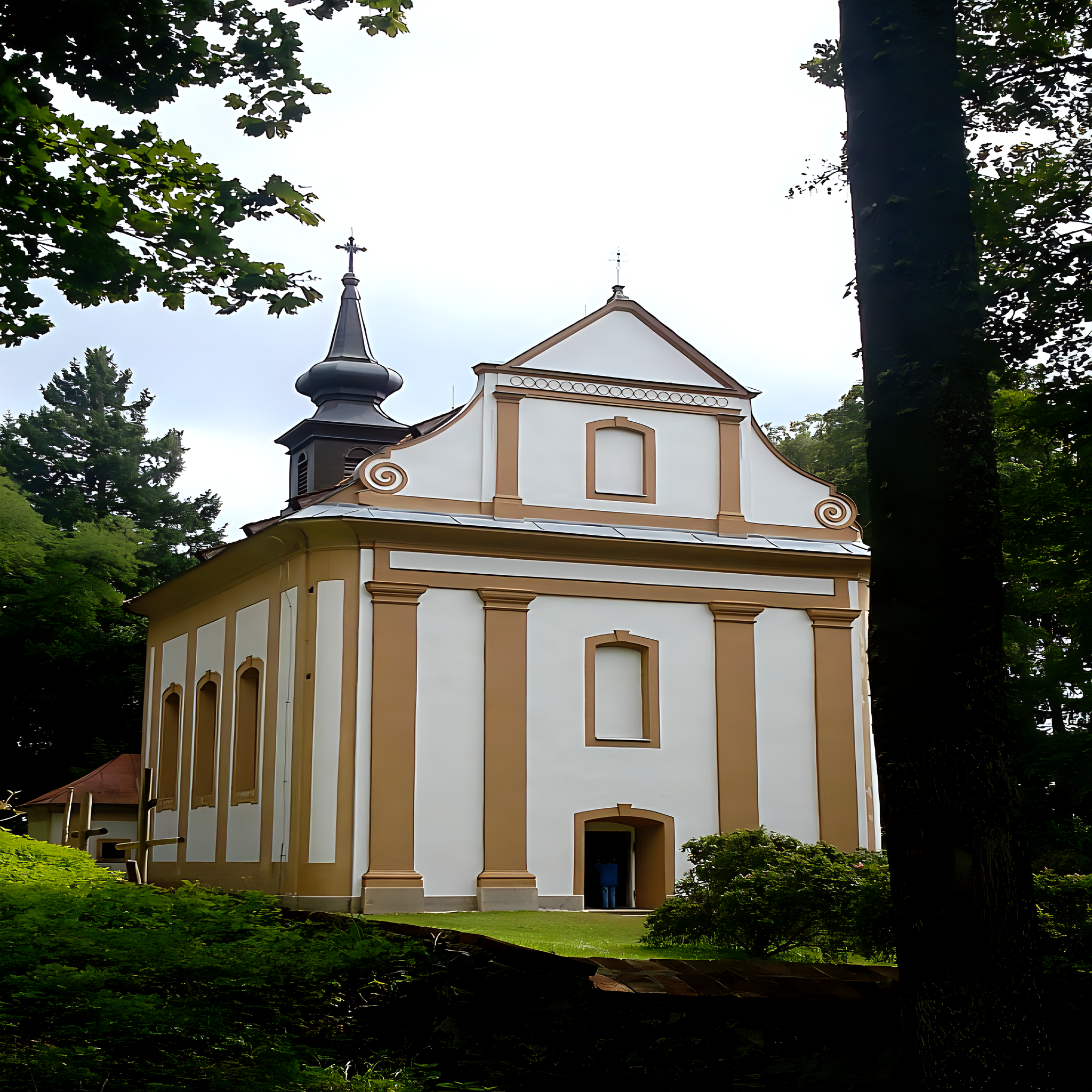 
<span>Kostel Panny Marie Bolestné (Horní Planá)</span>
