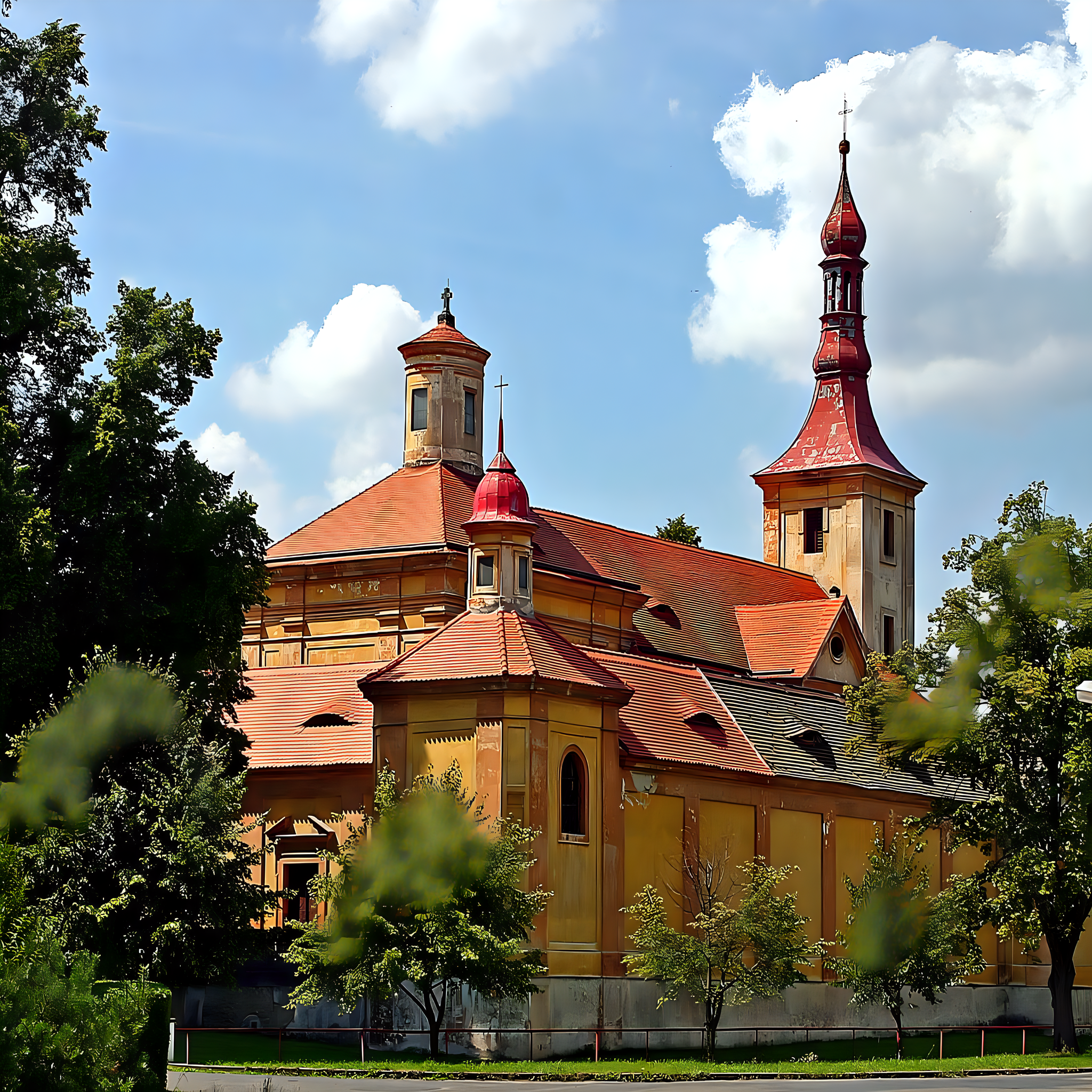 Kostel Panny Marie Bolestné v Mariánských Radčicích