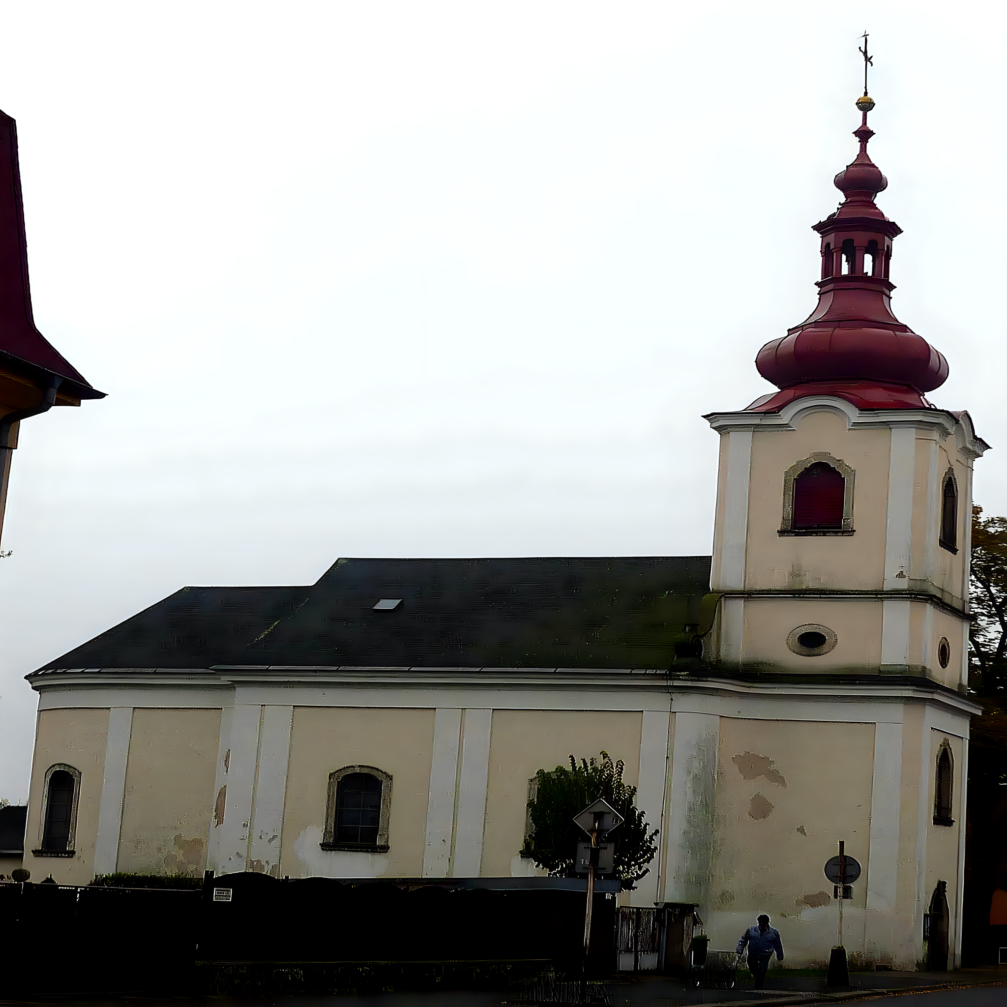 
<span>Kostel Povýšení svatého Kříže (Dvůr Králové nad Labem)</span>
