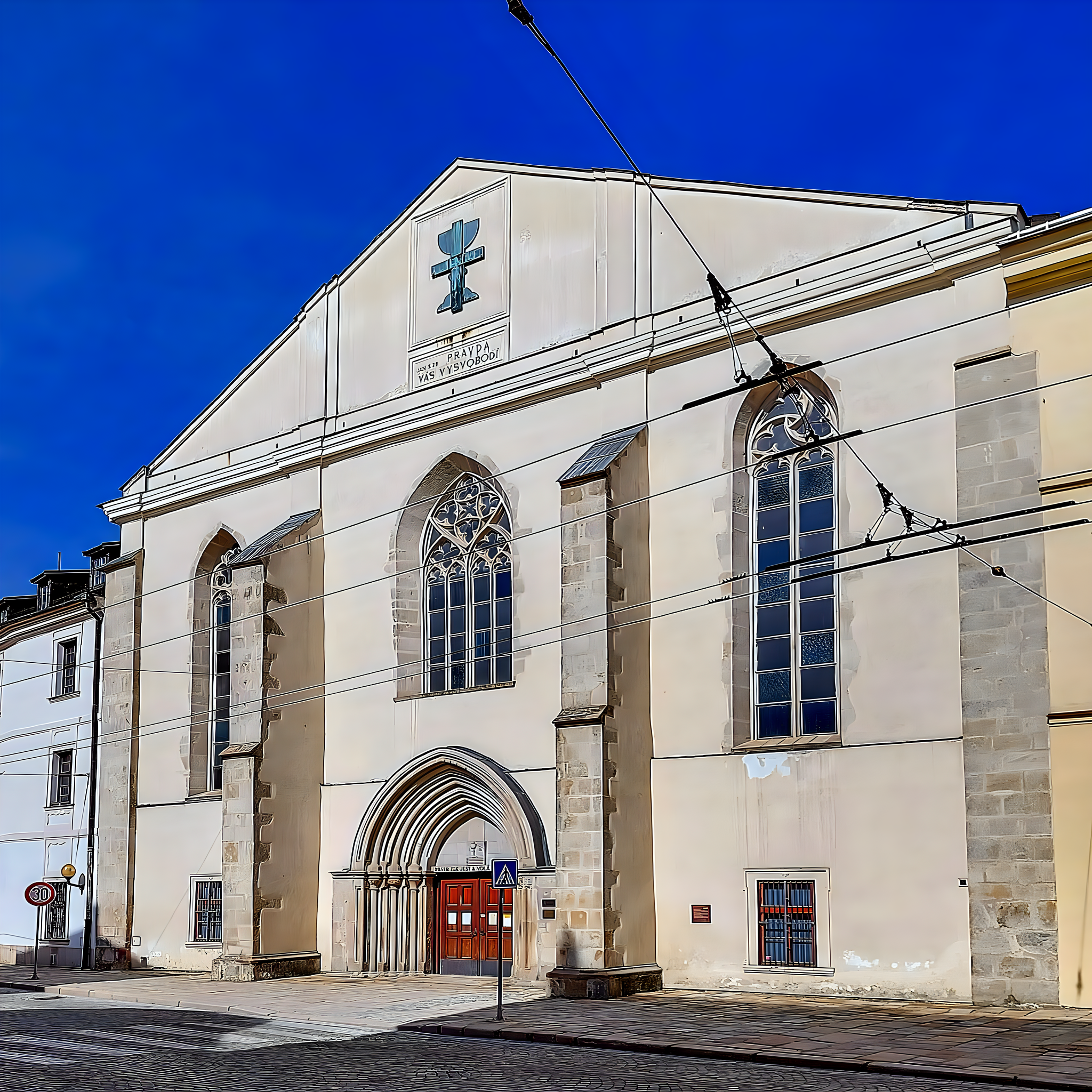 
<span>Kostel Povýšení svatého Kříže v Jihlavě</span>
