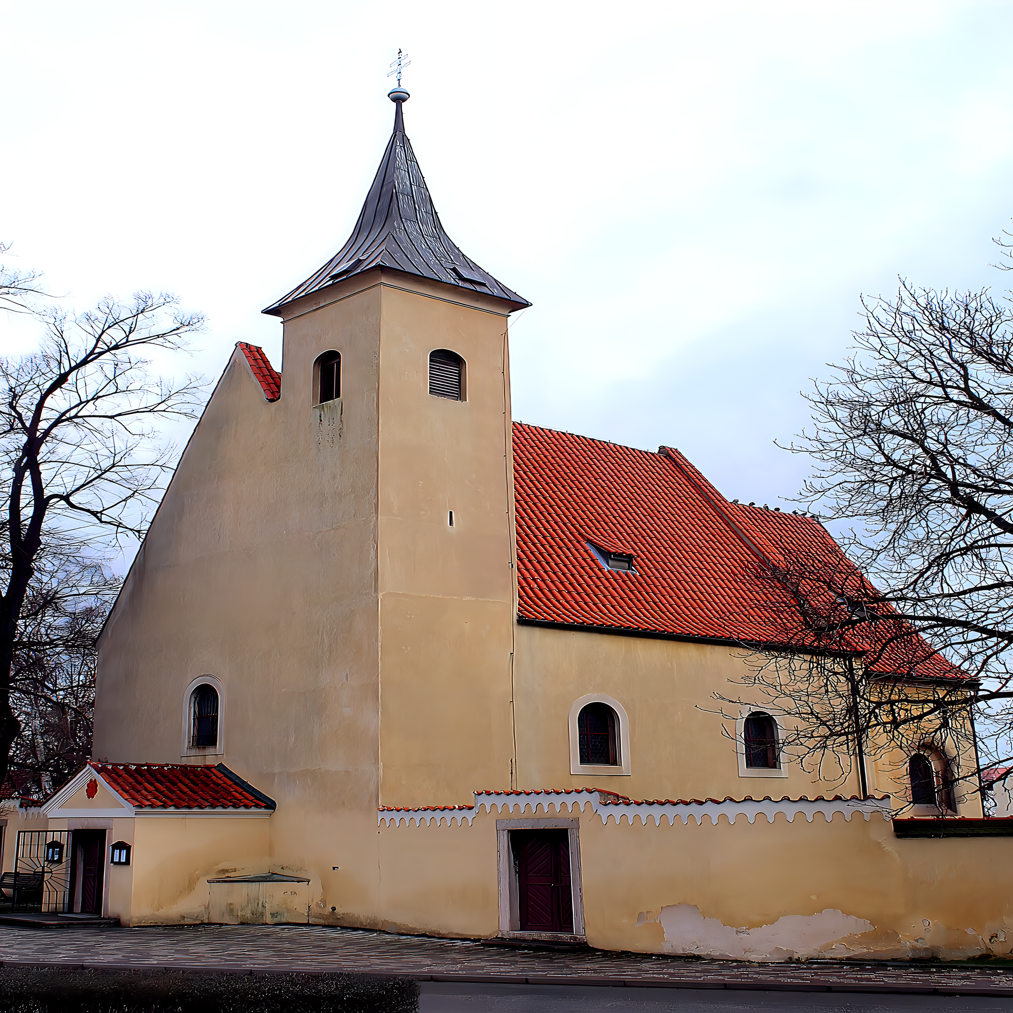 
<span>Kostel Všech svatých (Slivenec)</span>
