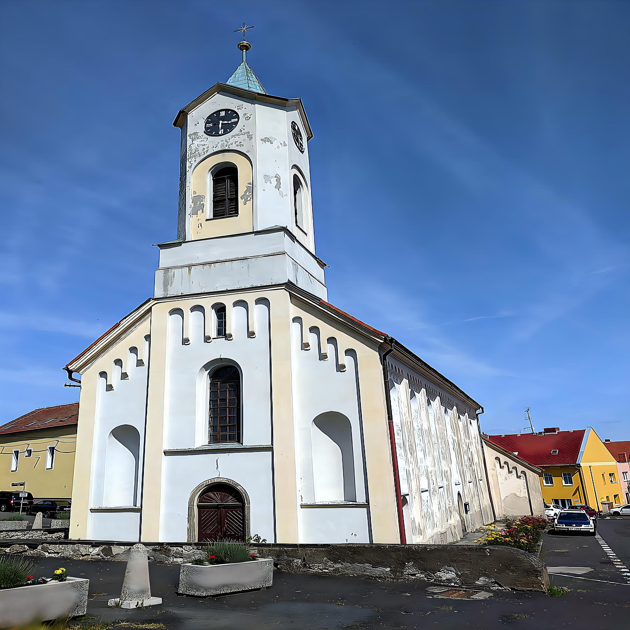 
<span>Kostel svaté Barbory (Hrob)</span>
