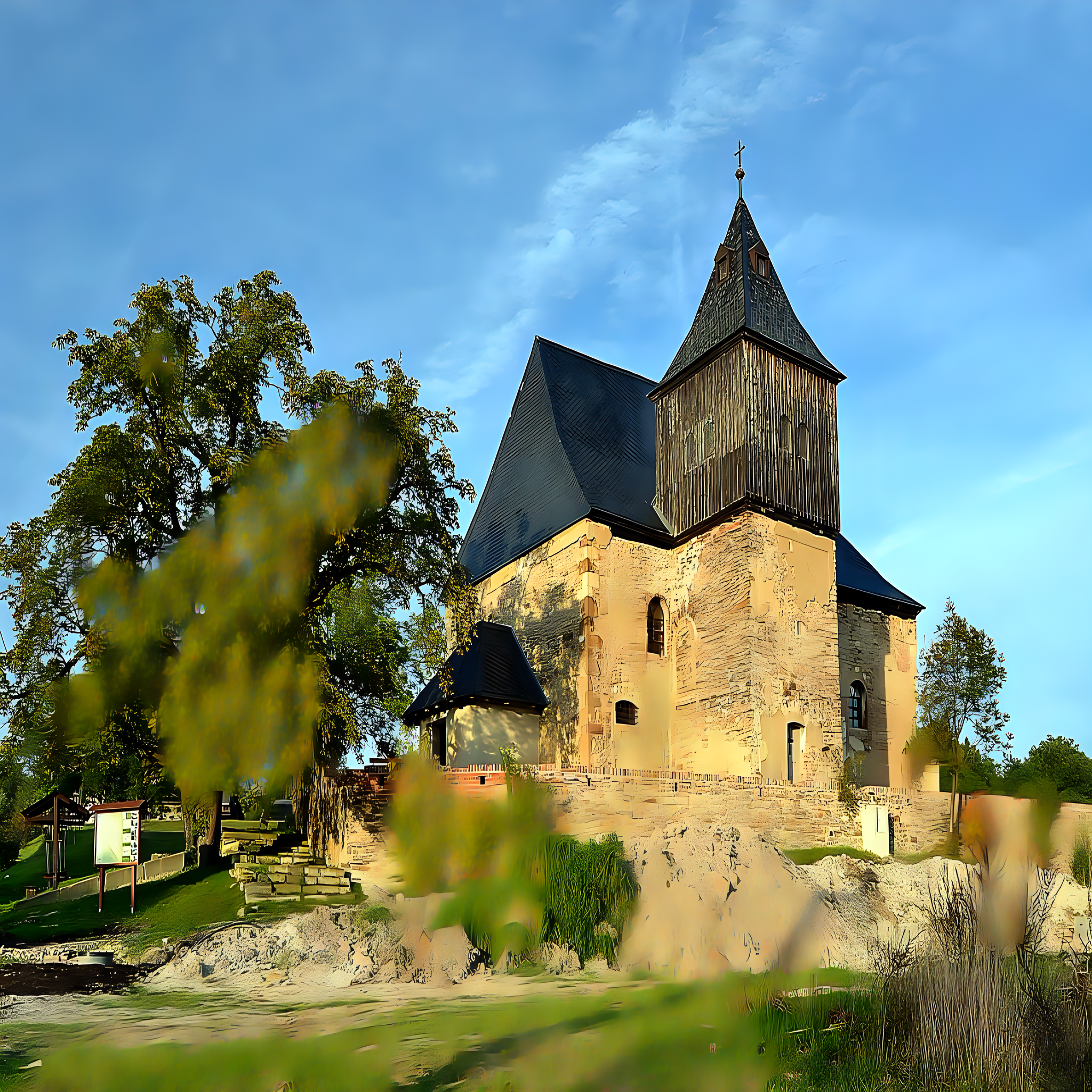 
<span>Kostel svatého Jakuba Staršího (Bílence)</span>
