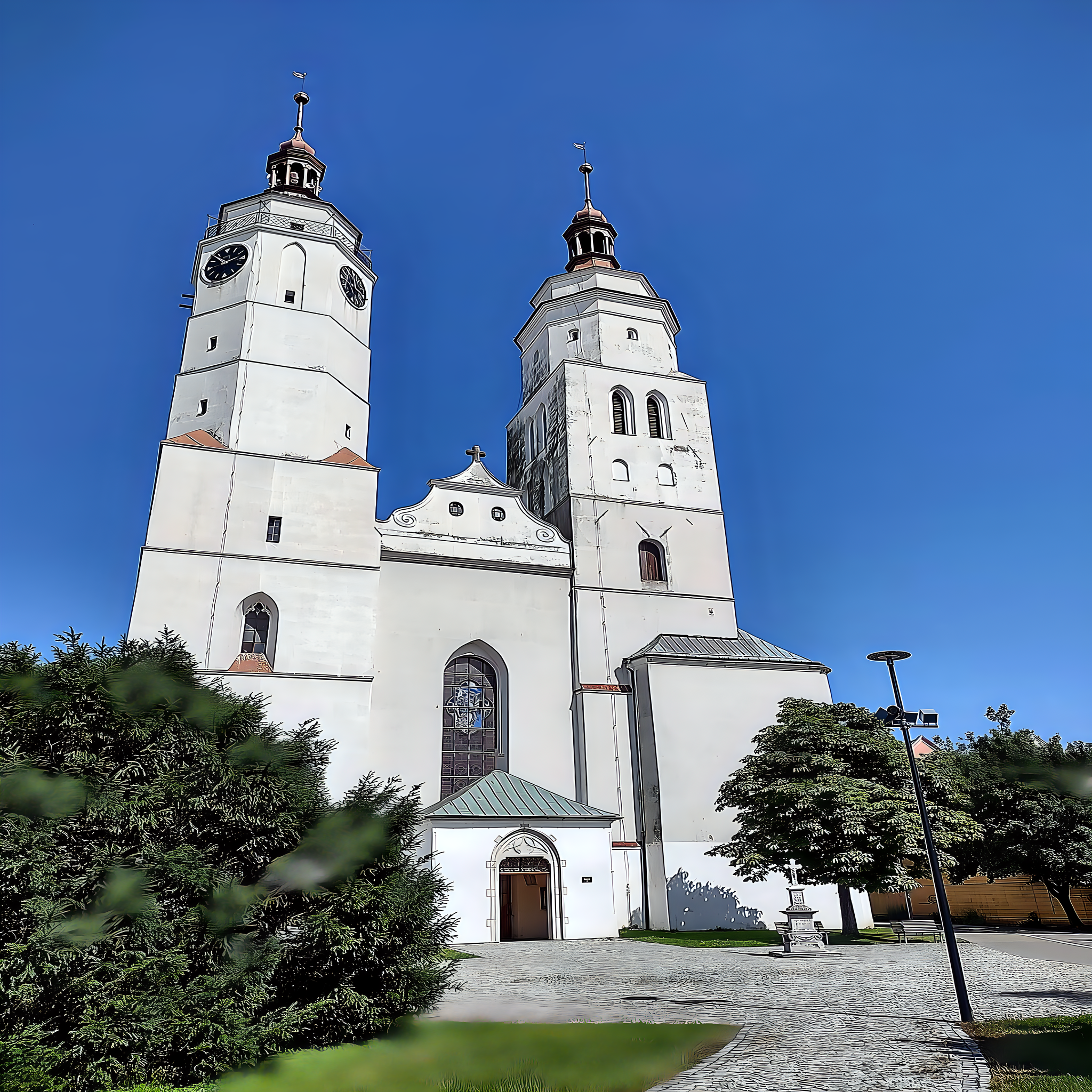 
<span>Kostel svatého Martina (Pod Bezručovým vrchem)</span>
