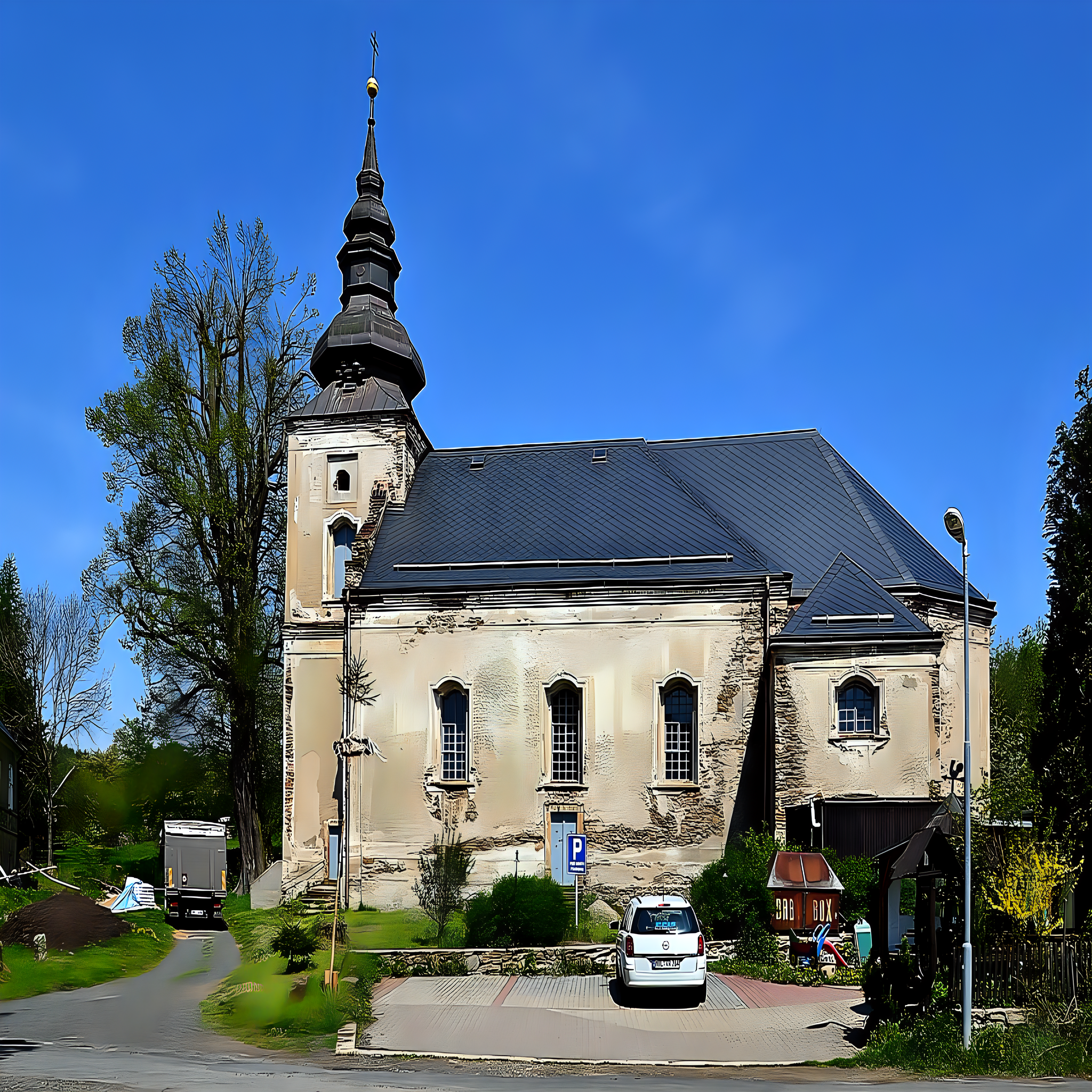 
<span>Kostel svatého Michaela archanděla (Blatno)</span>
