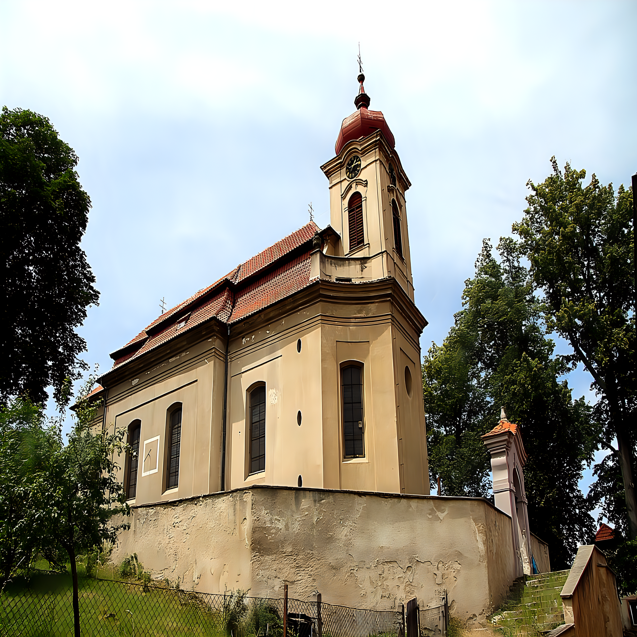 
<span>Kostel svatého Mikuláše (Jince)</span>
