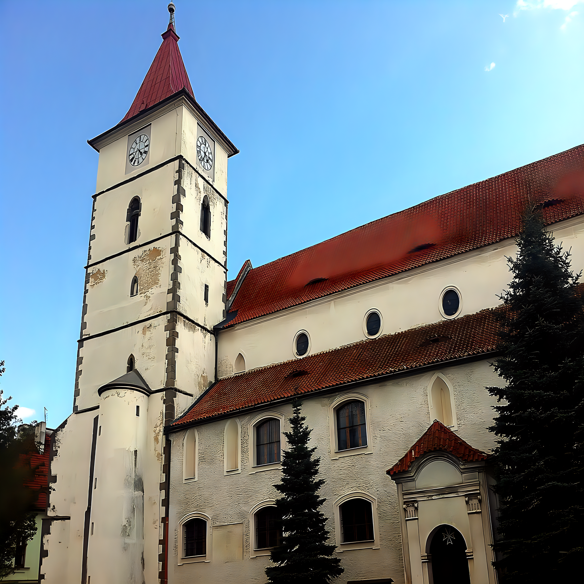
<span>Kostel svatého Petra a Pavla (Horažďovice)</span>
