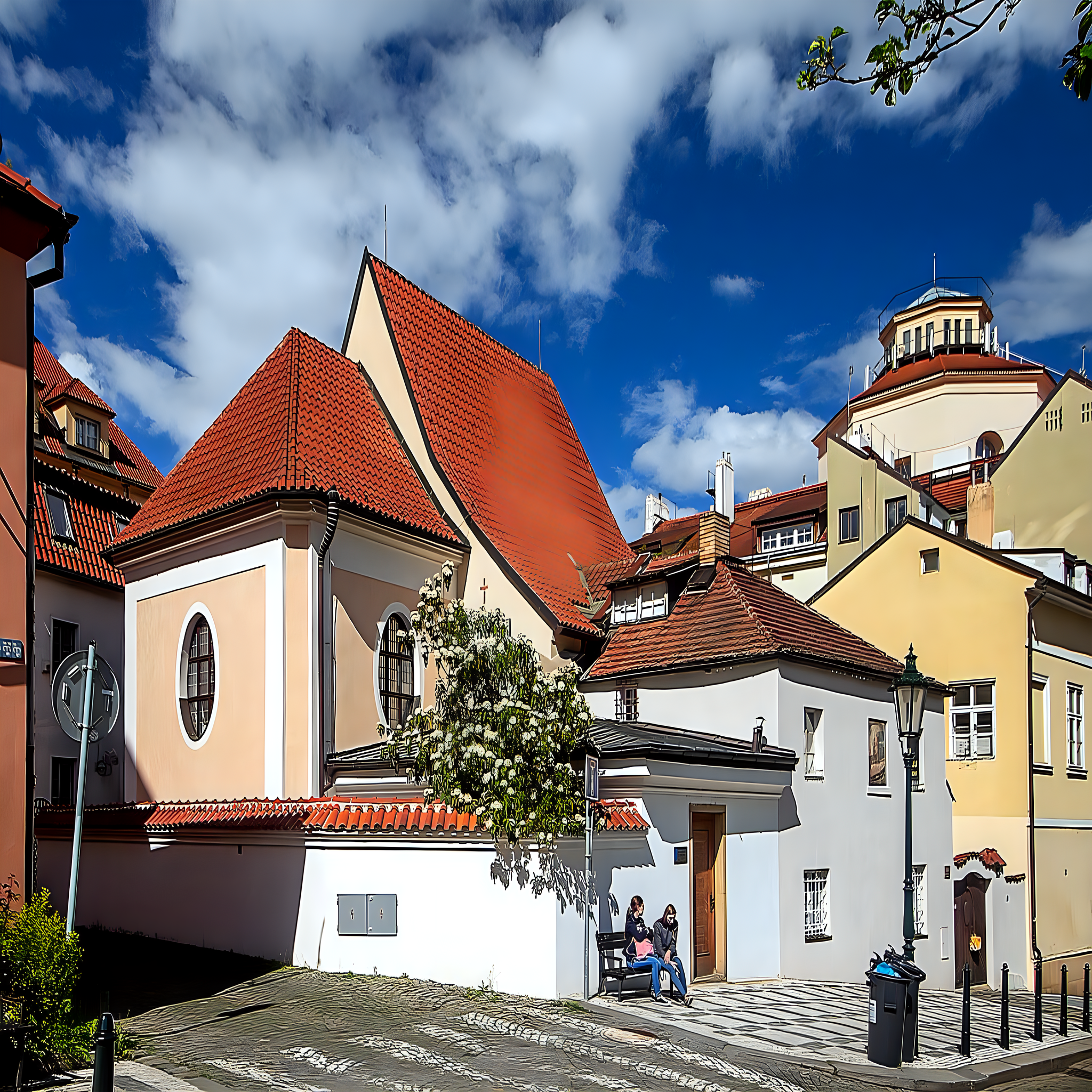 
<span>Kostel svatého Vavřince pod Petřínem</span>
