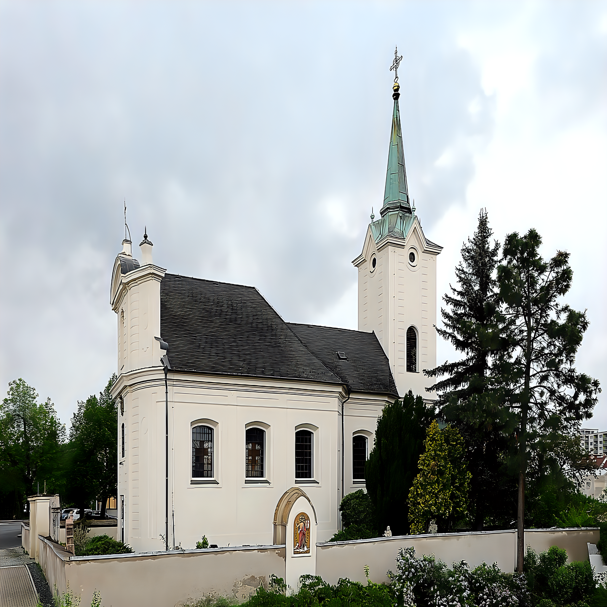 
<span>Kostel svatých Petra a Pavla (Radotín)</span>
