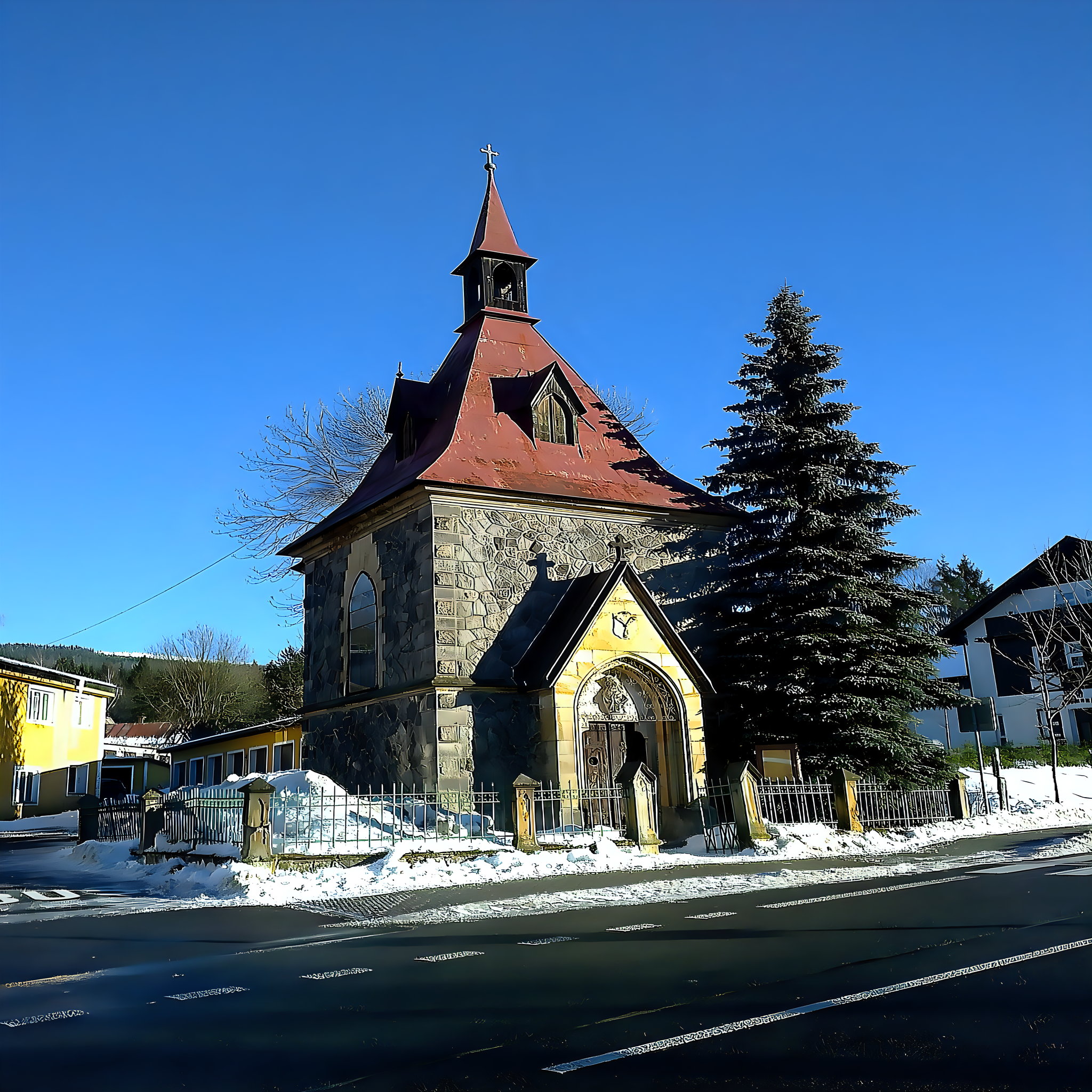 
<span>kaple svaté Alžběty (Harrachov)</span>
