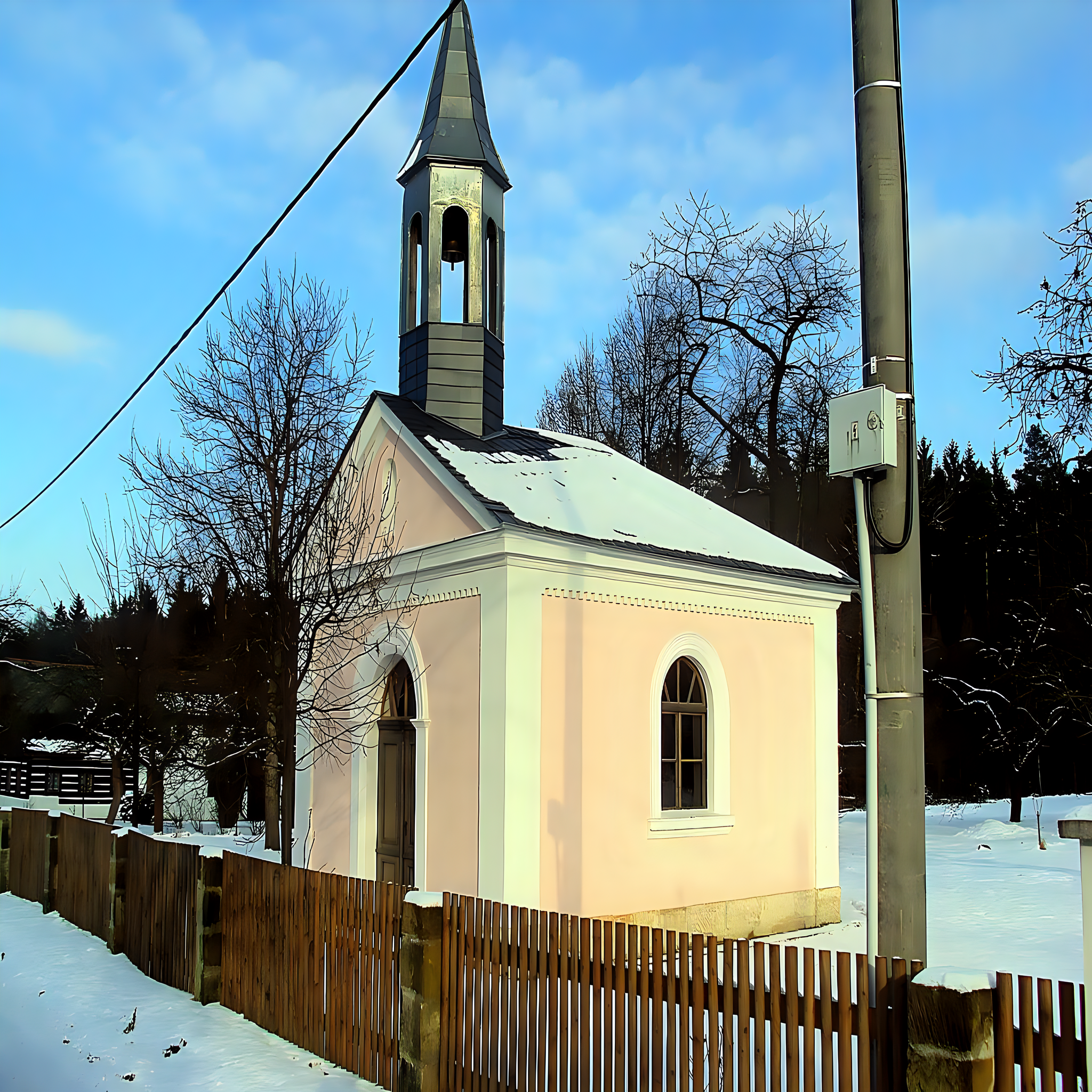 
<span>kaple svatého Josefa Kalasanského (Lasvice)</span>
