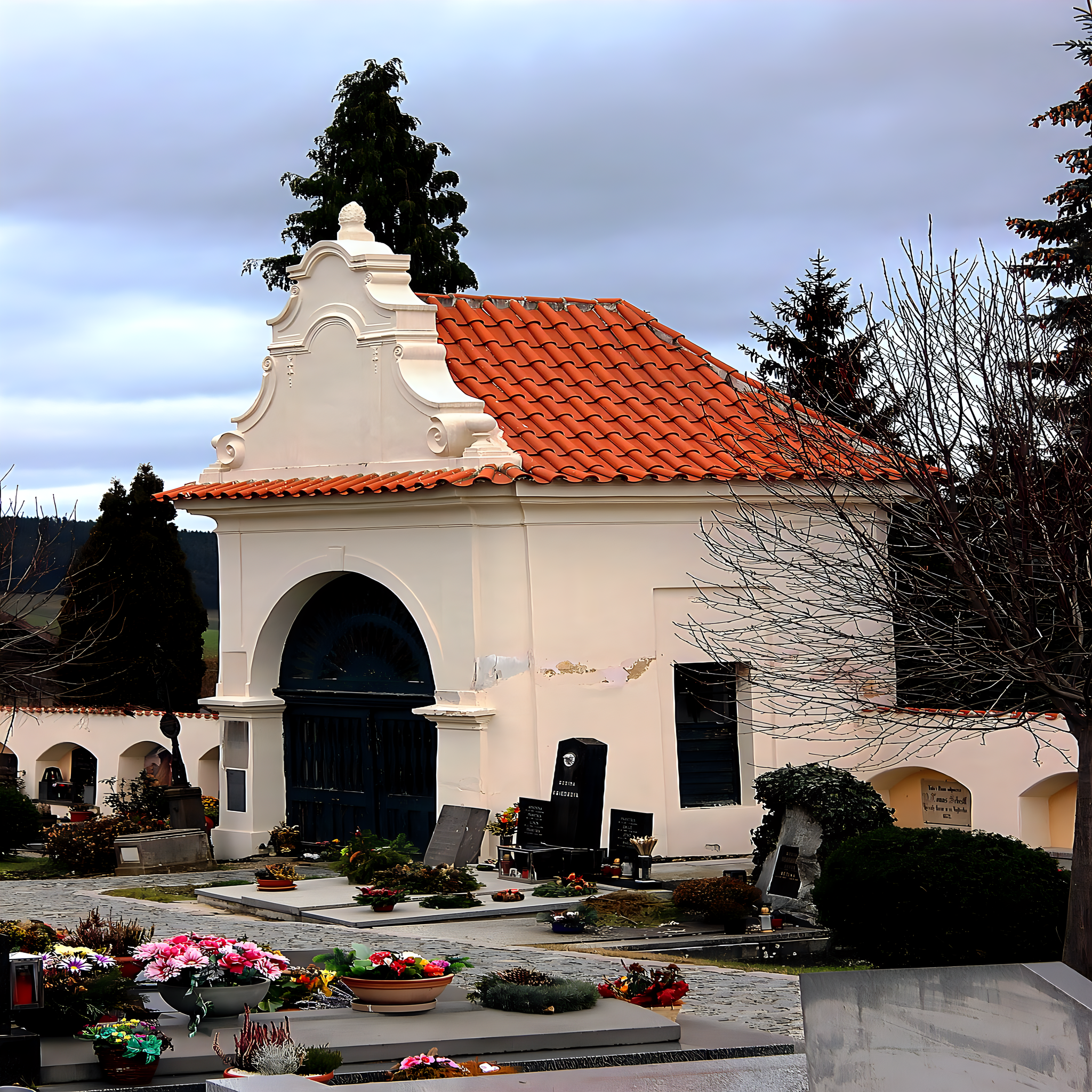 
<span>kaple svatého Petra a Pavla (Staré Prachatice)</span>
