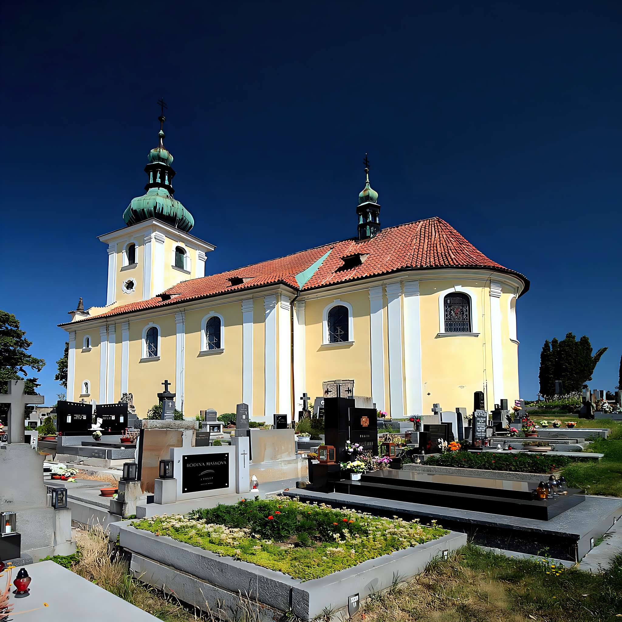 
<span>kostel Nanebevzetí Panny Marie Církvička</span>

