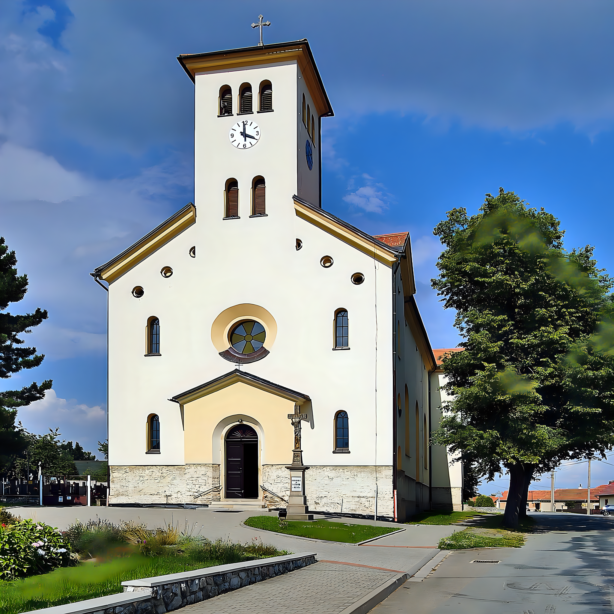 
<span>kostel svatého Cyrila a Metoděje (Molenburk)</span>
