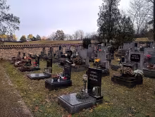 nový hřbitov v Lidicích