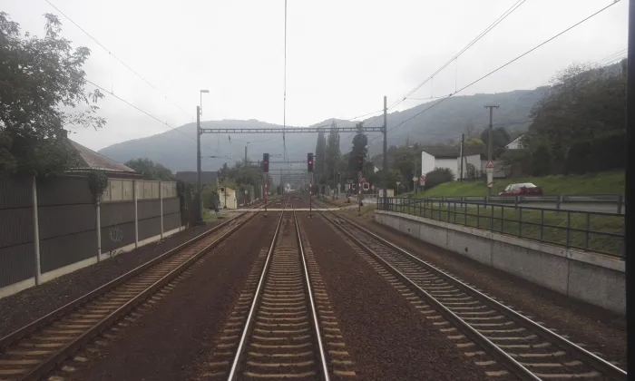 Železniční nehoda v Ústí nad Labem