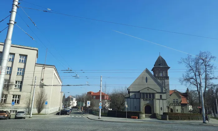 evangelický kostel v Hradci Králové