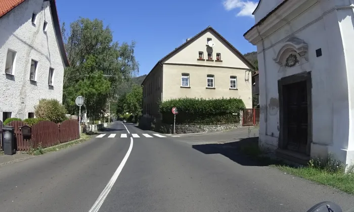 kaple svaté Anny na návsi v Brné