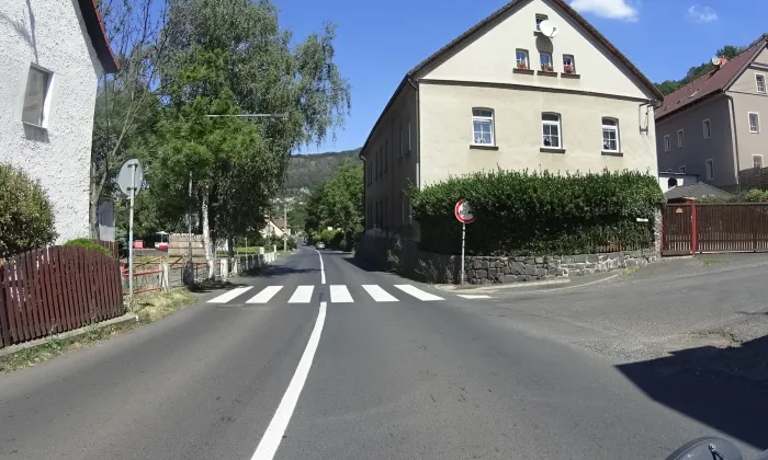 kaple svaté Anny na návsi v Brné