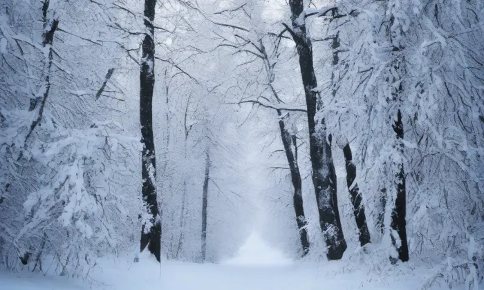 Karmelitánský klášter v Tachově – winter