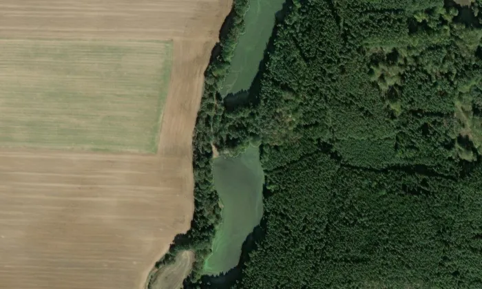 Lacembok – letecký pohled