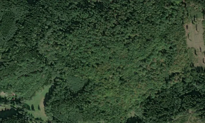 Lopata – letecký pohled