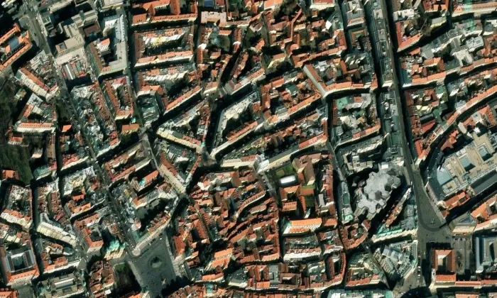 Rámová – letecký pohled