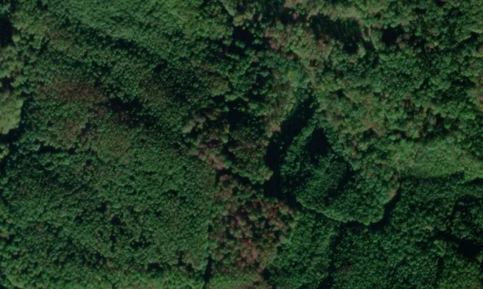 Vraty – letecký pohled