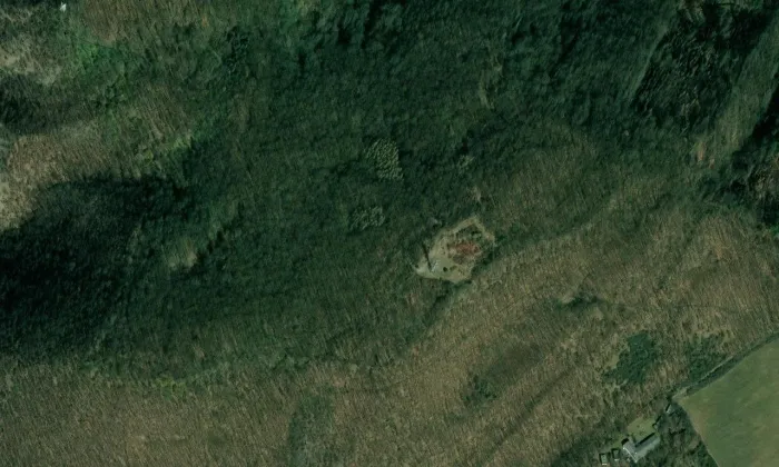 Závist – letecký pohled