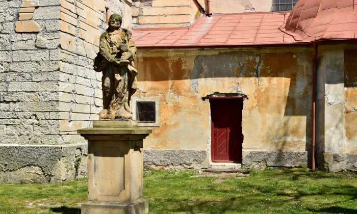 Kostel svatého Martina a Navštívení Panny Marie v Liběšicích