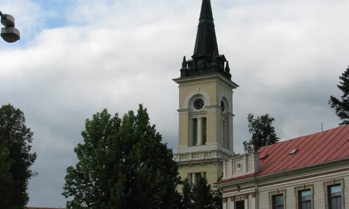 evangelický kostel v Novém Městě na Moravě