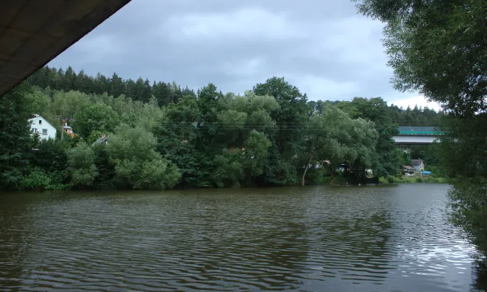 visutá lávka Hvězdonice