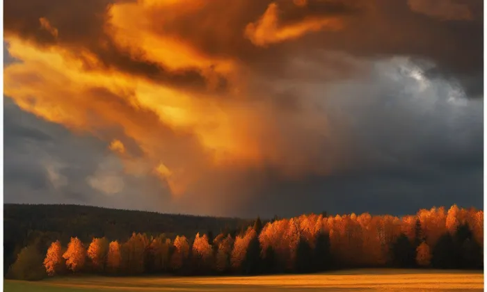 Částkov – autumn