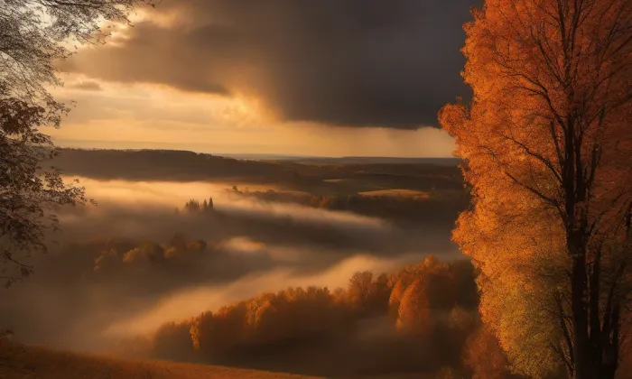 Český Rudolec – autumn