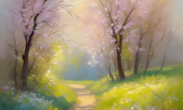 Arcibiskupské zahrady v Kroměříži – spring